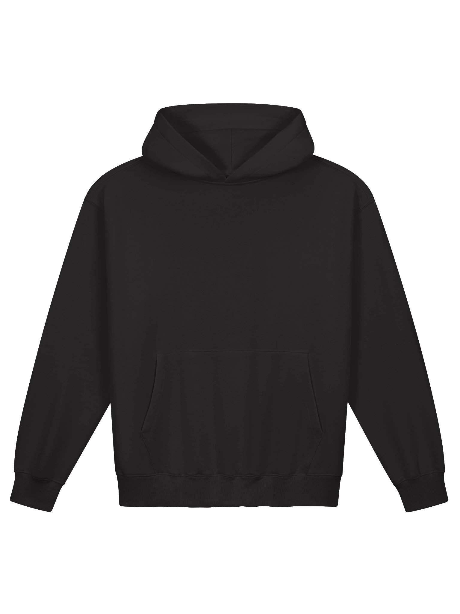 Dyerwave Text Heavyweight Black Hoodie product image (1)