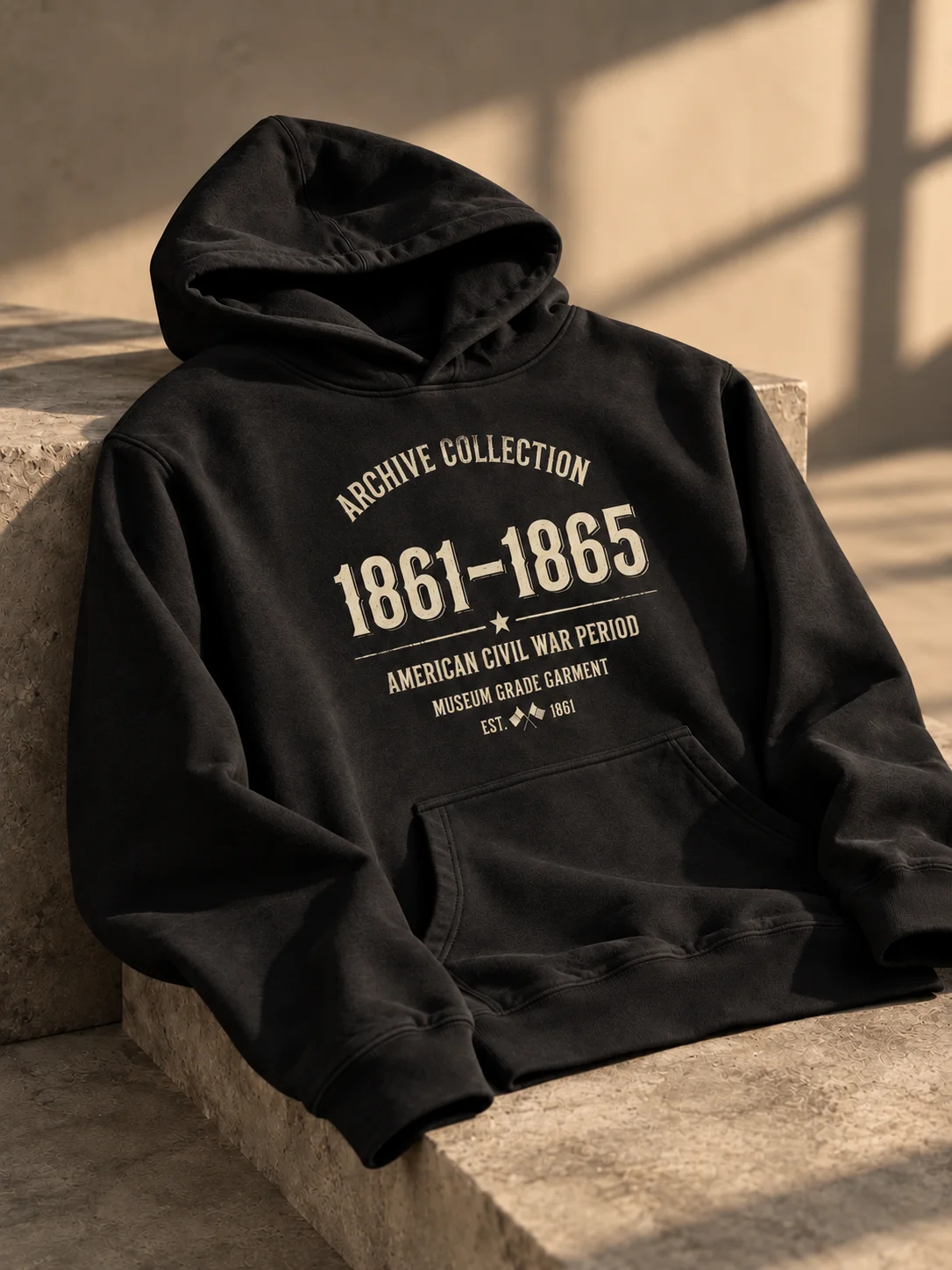 Civil War Hoodie (1861–1865) – Archive Collection Hoodie product image (2)