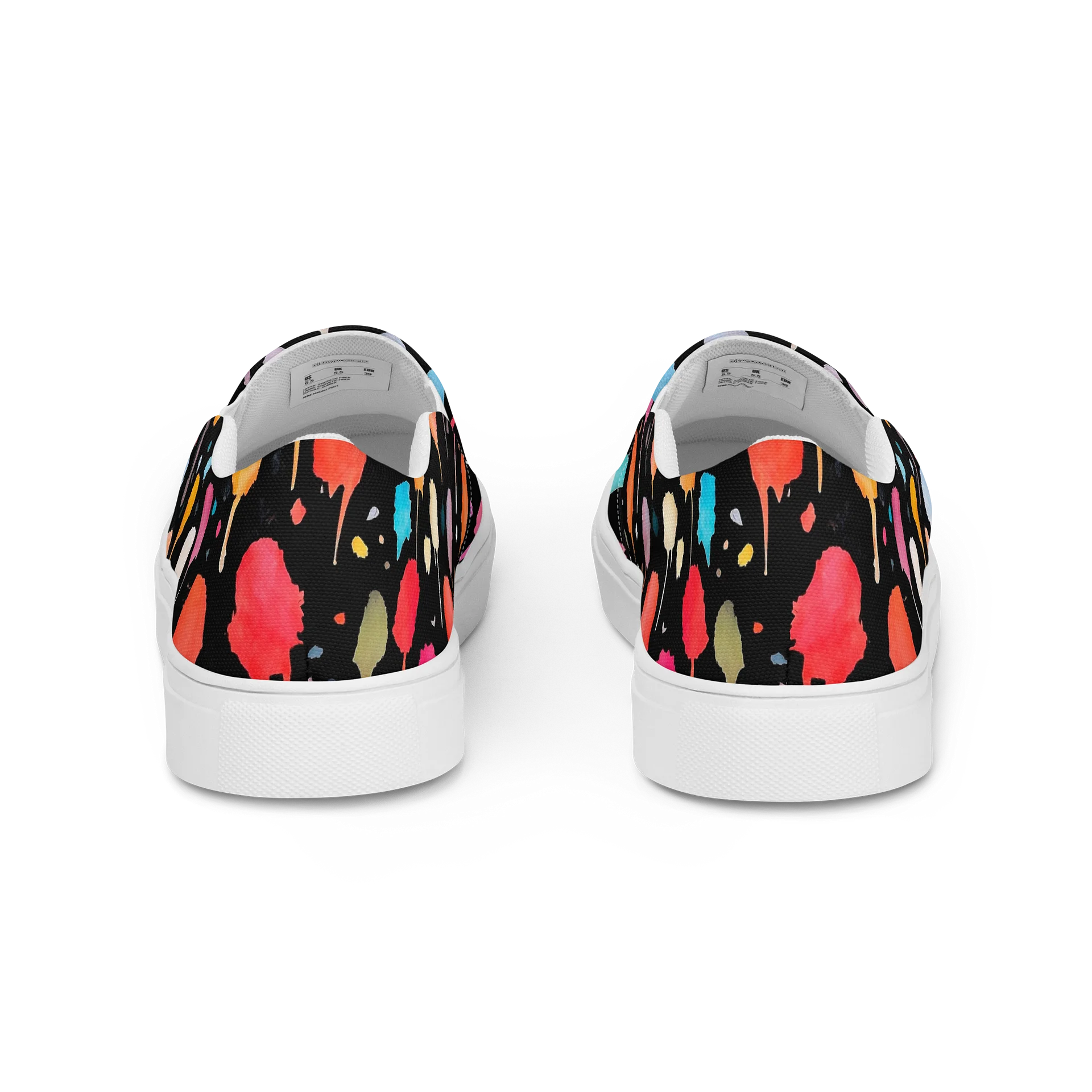Art by Edward Martin Women's Slip-On Canvas Shoes product image (4)