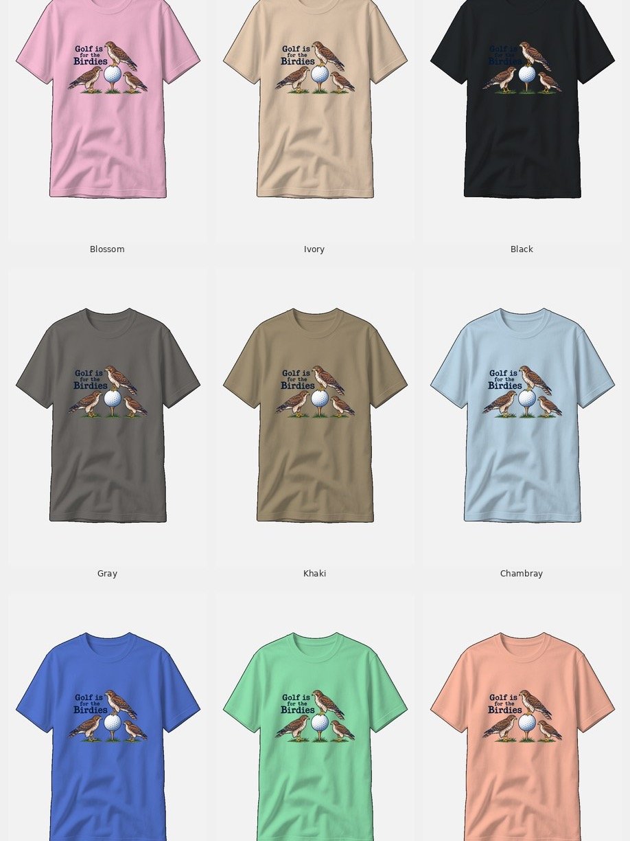 Birdie Golf Comfort Colors Tee product image (2)