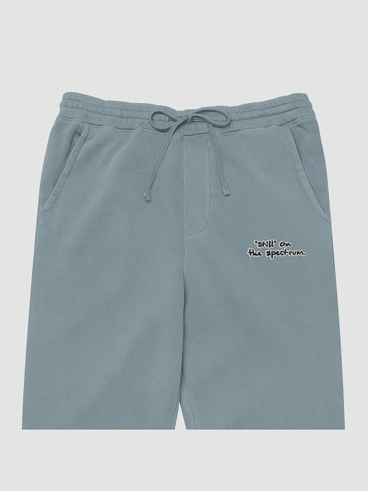 *still* on the spectrum embroidered pigment sweatpants (bubble design) product image (1)