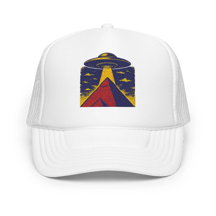 UFO Pyramid Trucker Hat product image (7)