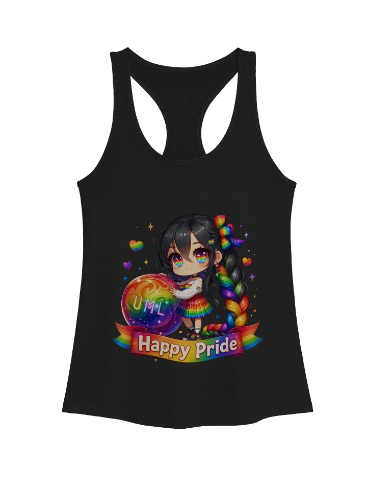 Happy Pride Chibi Rainbow Tank product image (6)