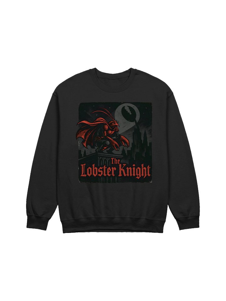 The Lobster Knight Sweatshirt | Funny Lobster Superhero Pullover product image (2)