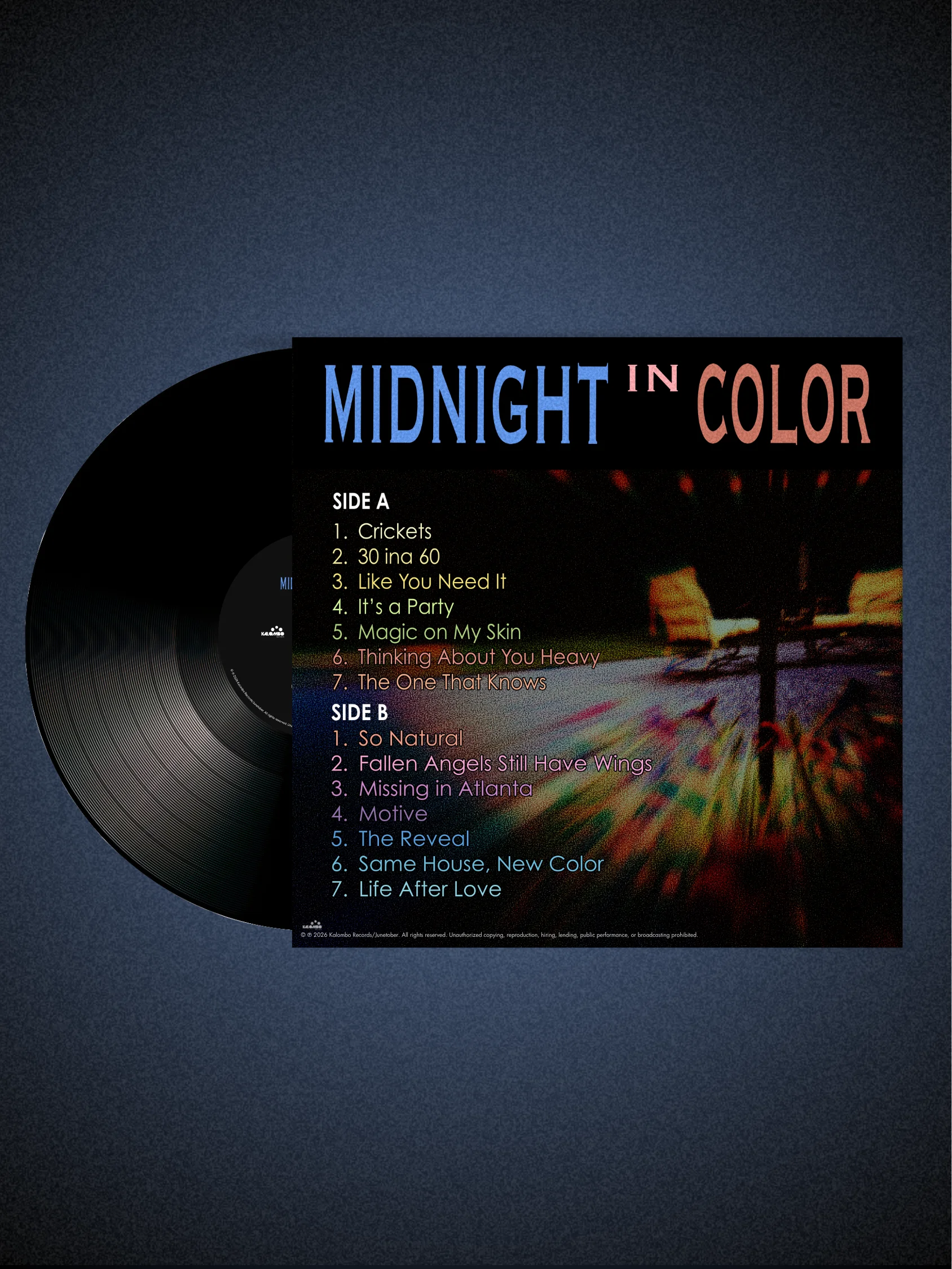 MIDNIGHT IN COLOR Vinyl — Limited Edition (PRE-ORDER) product image (2)