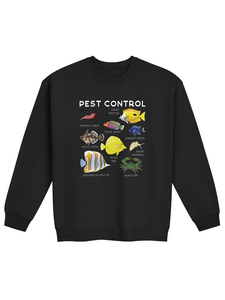 Pest Control Sweatshirt for Reef Aquarium Lovers product image (1)
