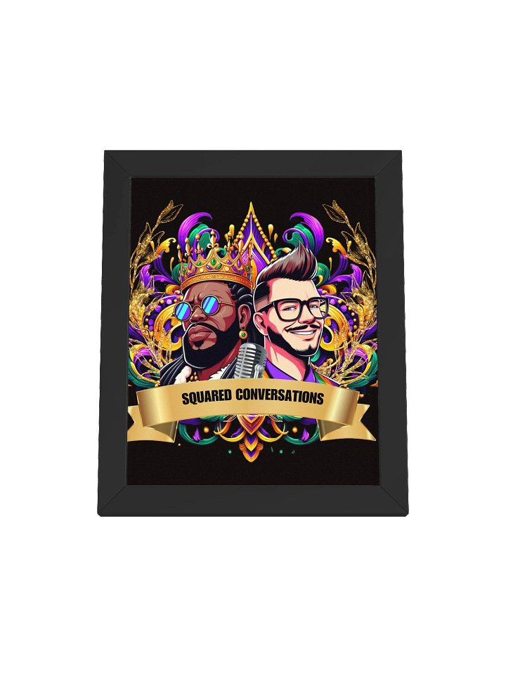Squared Conversations Logo (Framed) product image (3)