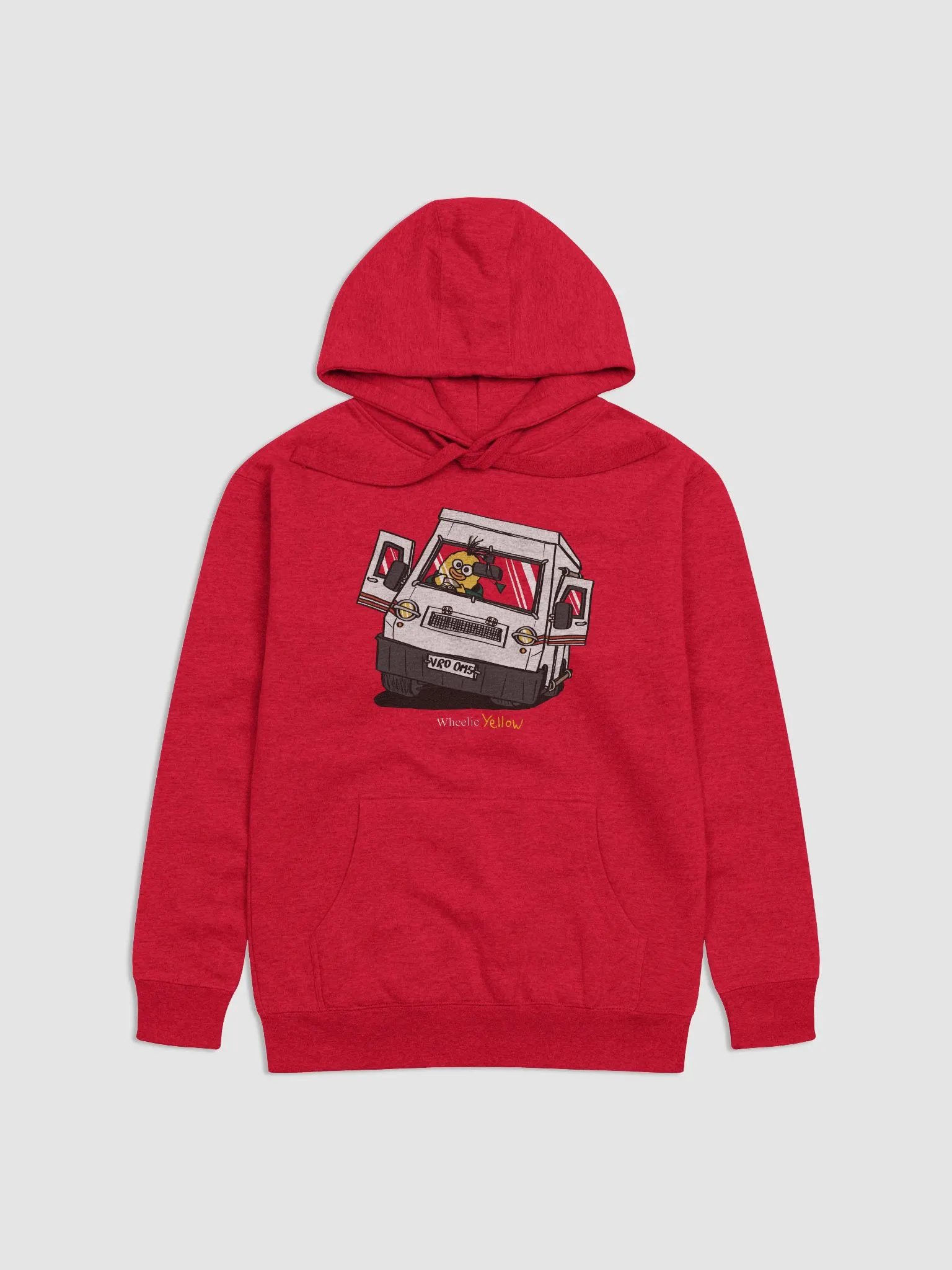Wheelie Yellow van hoody! product image (1)