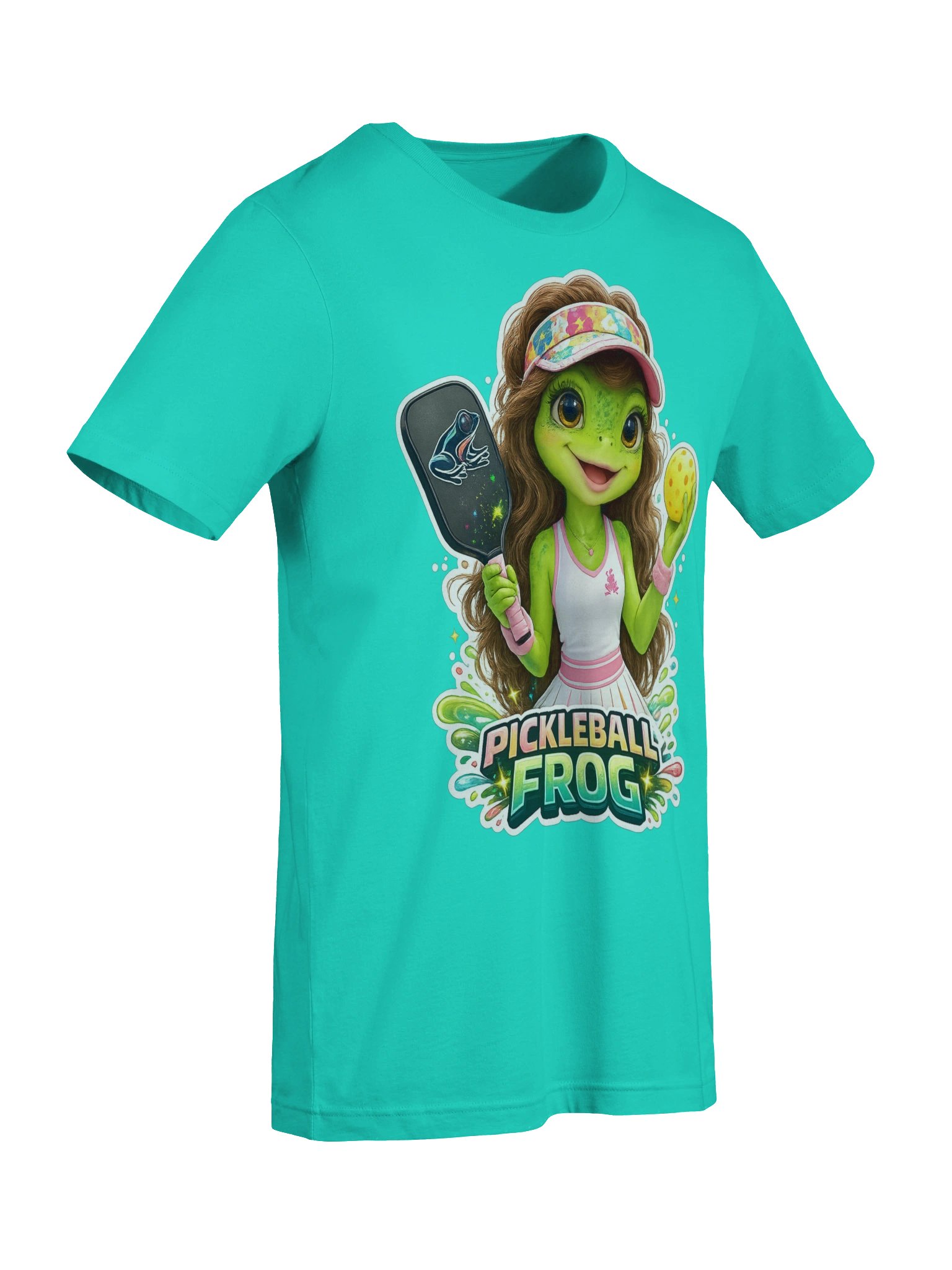Pickleball Frog Washed Tee product image (54)
