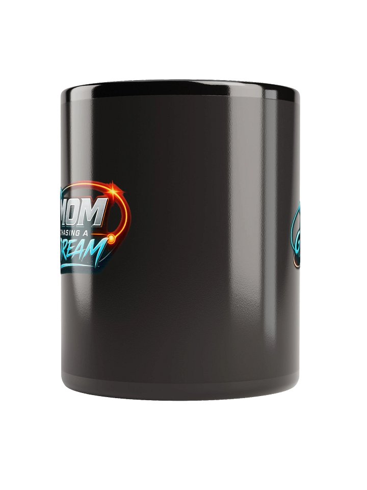 Mom Chasing Mug (Black) product image (3)