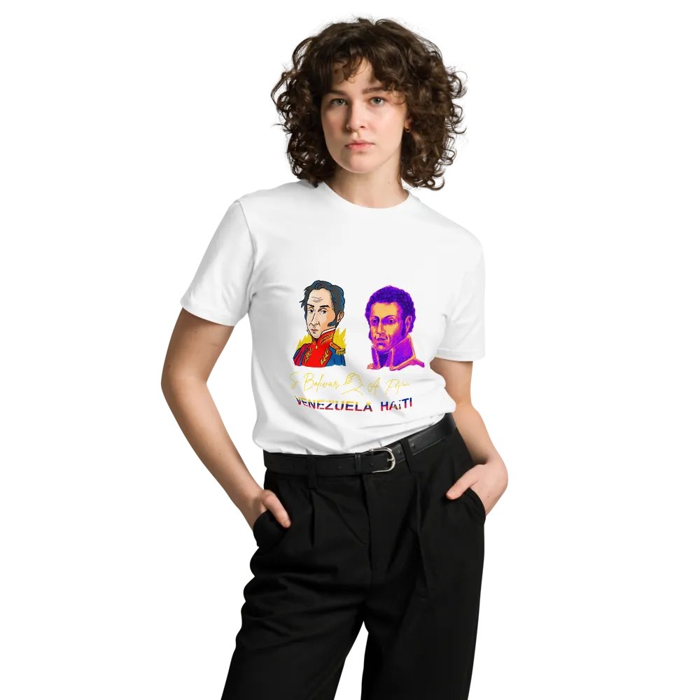 Haiti And Venezuela Friendship T-Shirt product image (8)