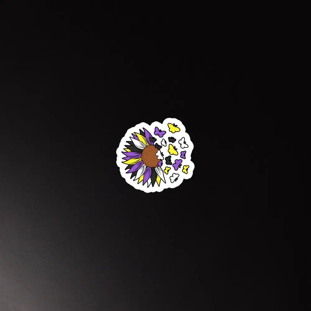 Non binary Sunflower Magnet product image (3)