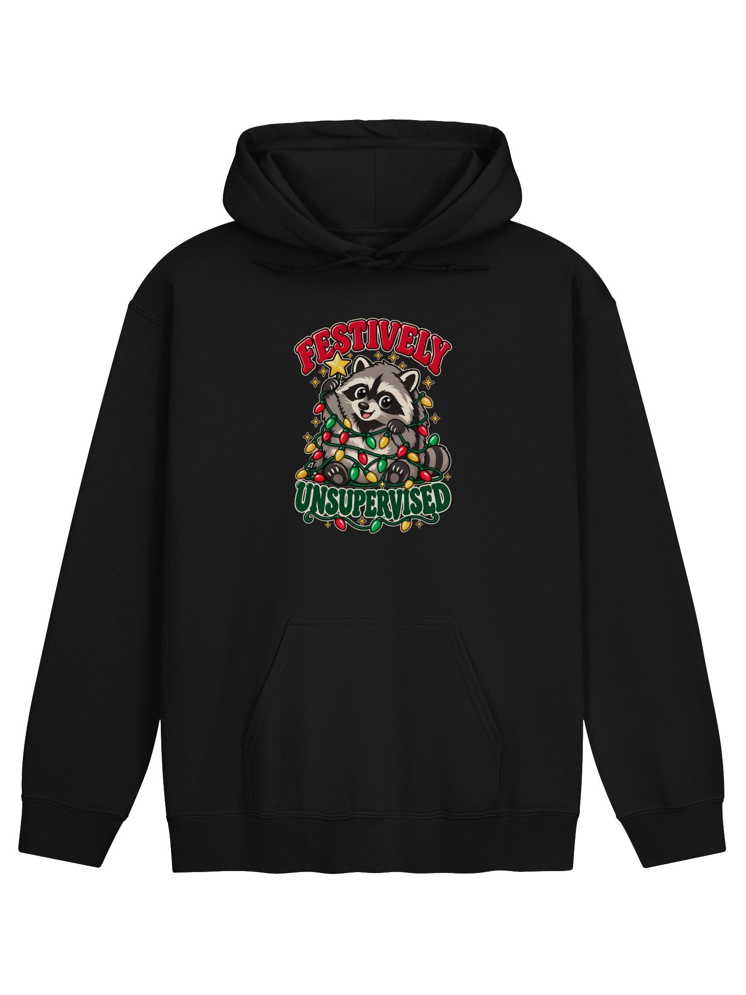 Festively Unsupervised — Jimothy Hoodie product image (1)