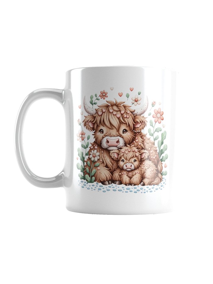 Highland Cow Mama Love Coffee Mug product image (2)