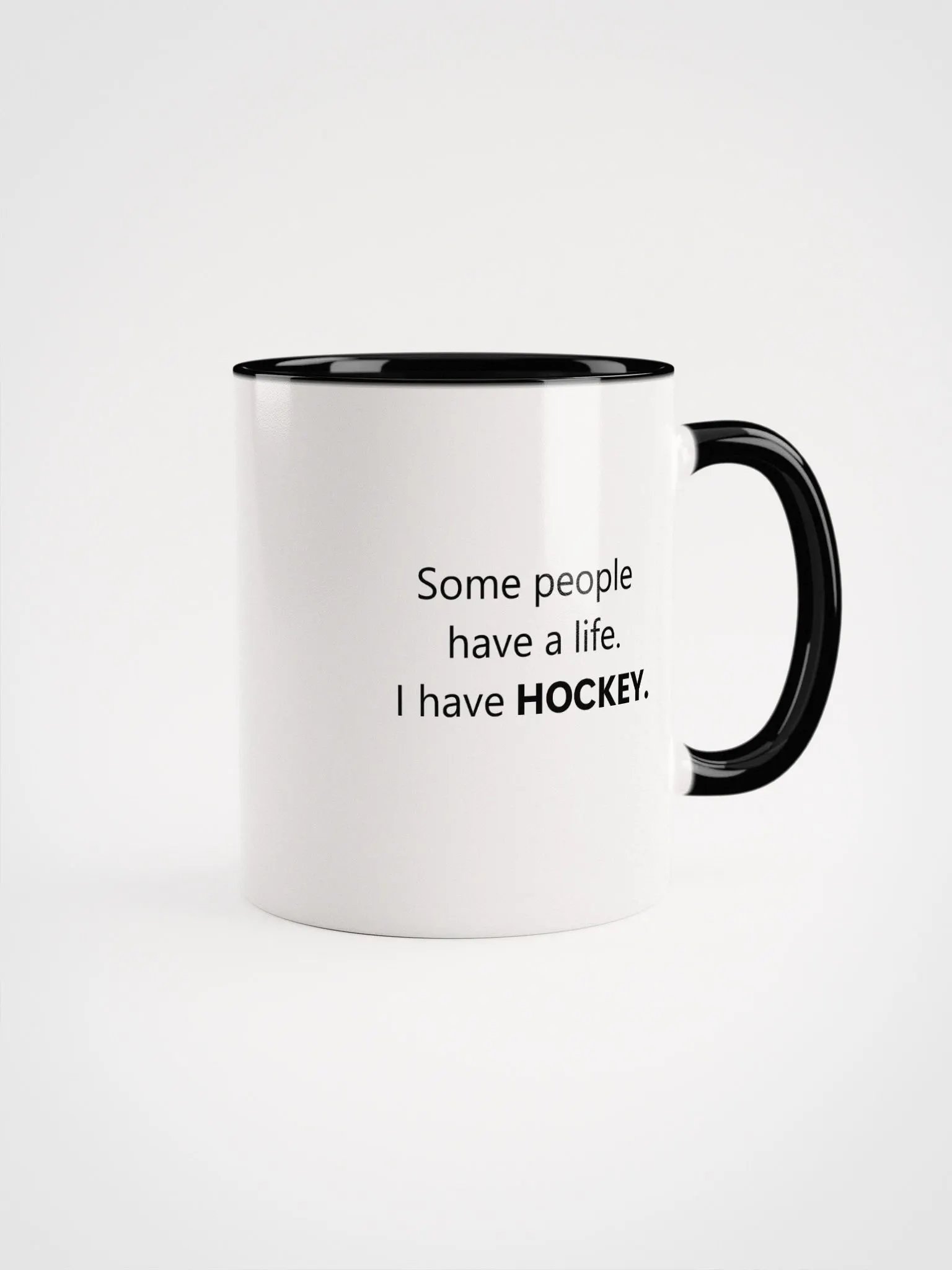 Blue hockey life mug product image (2)