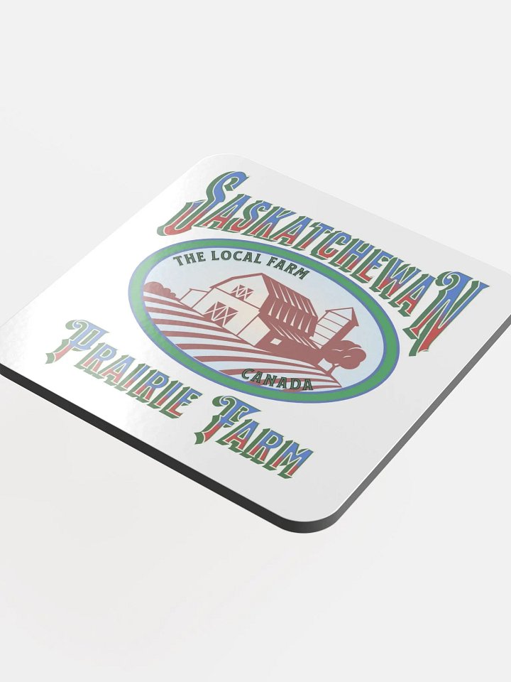 Saskatchewan Prairie Farm Cork Coaster Set product image (1)