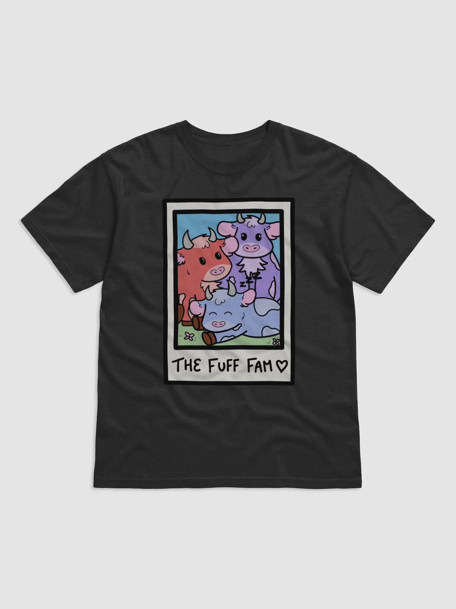 Fuff Fam Polaroid T-Shirt (coloured) product image (2)