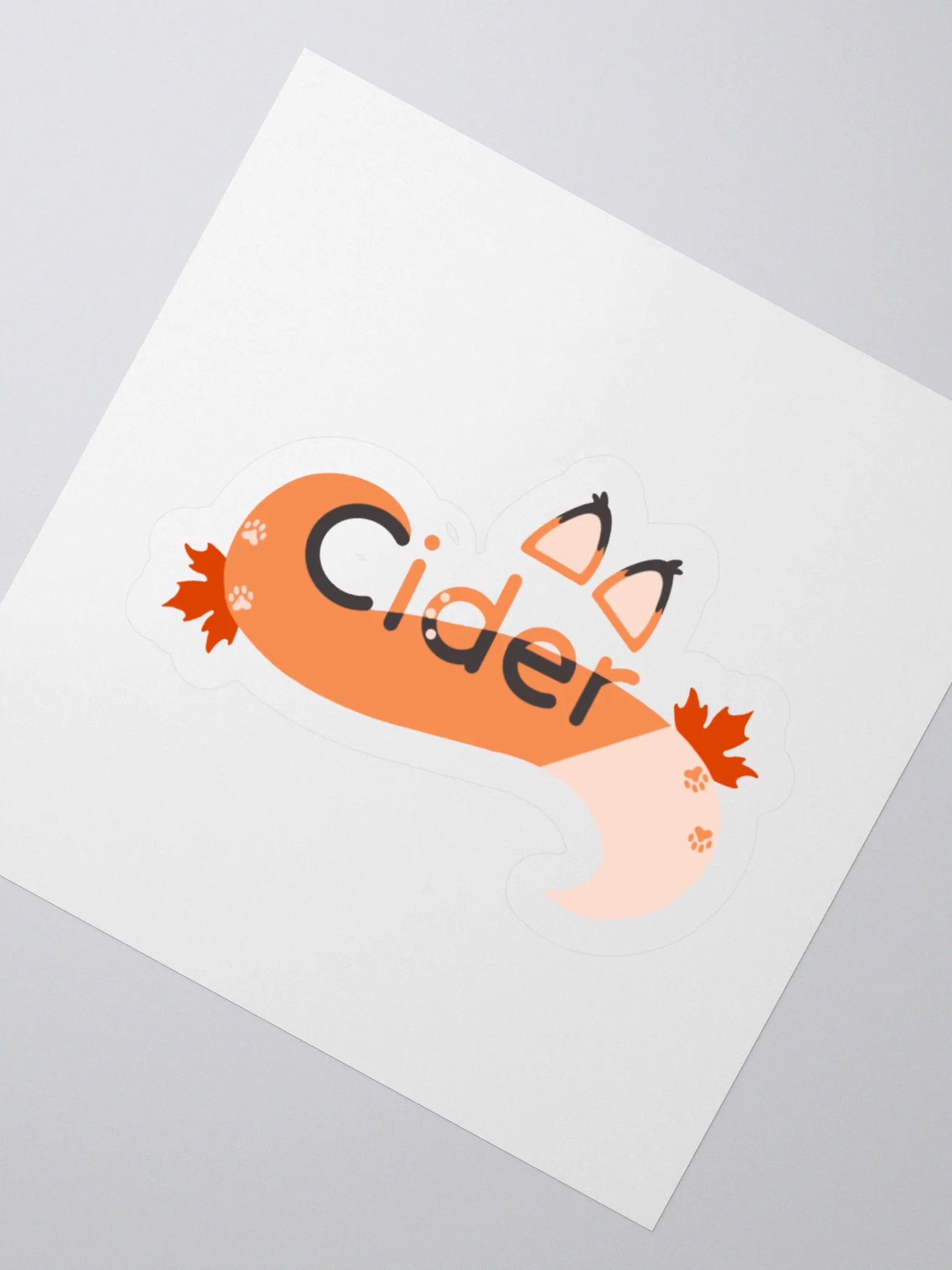 Cider Logo Sticker product image (5)