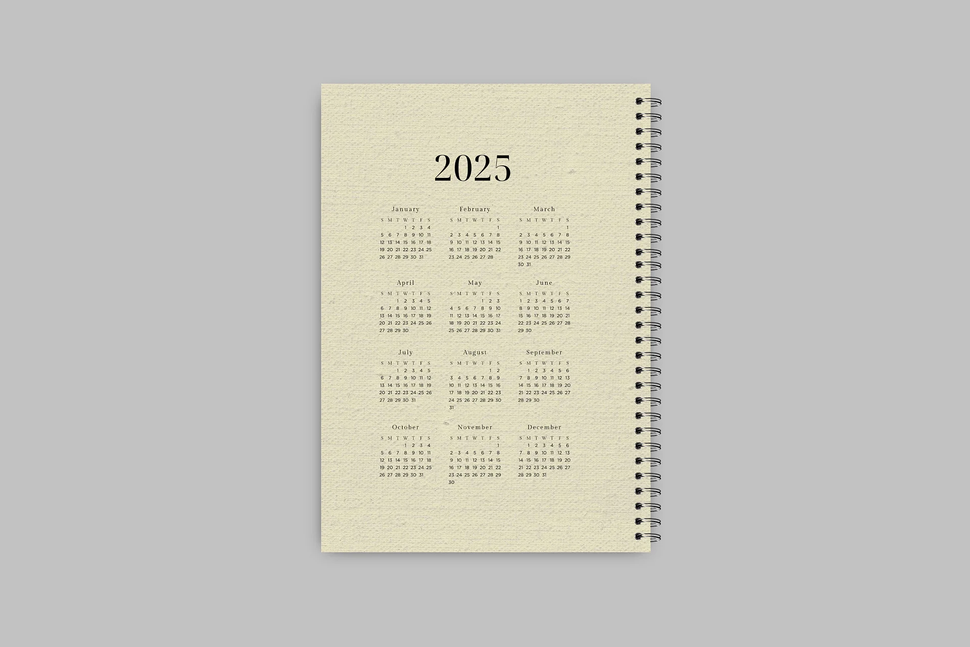 Sparrow: Notebook Cover Canva Template product image (3)