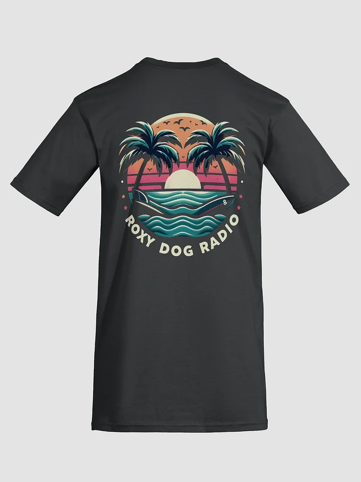 Roxy Dog Radio Sunset Beach Custom T-Shirt product image (1)