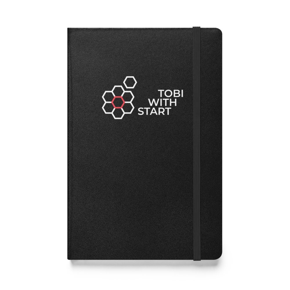 Hardcover Bound Notebook Black product image (1)