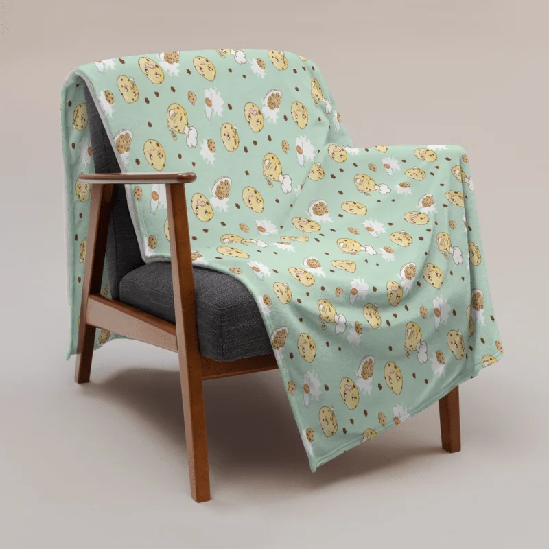 Cookie Slime Throw Blanket product image (2)