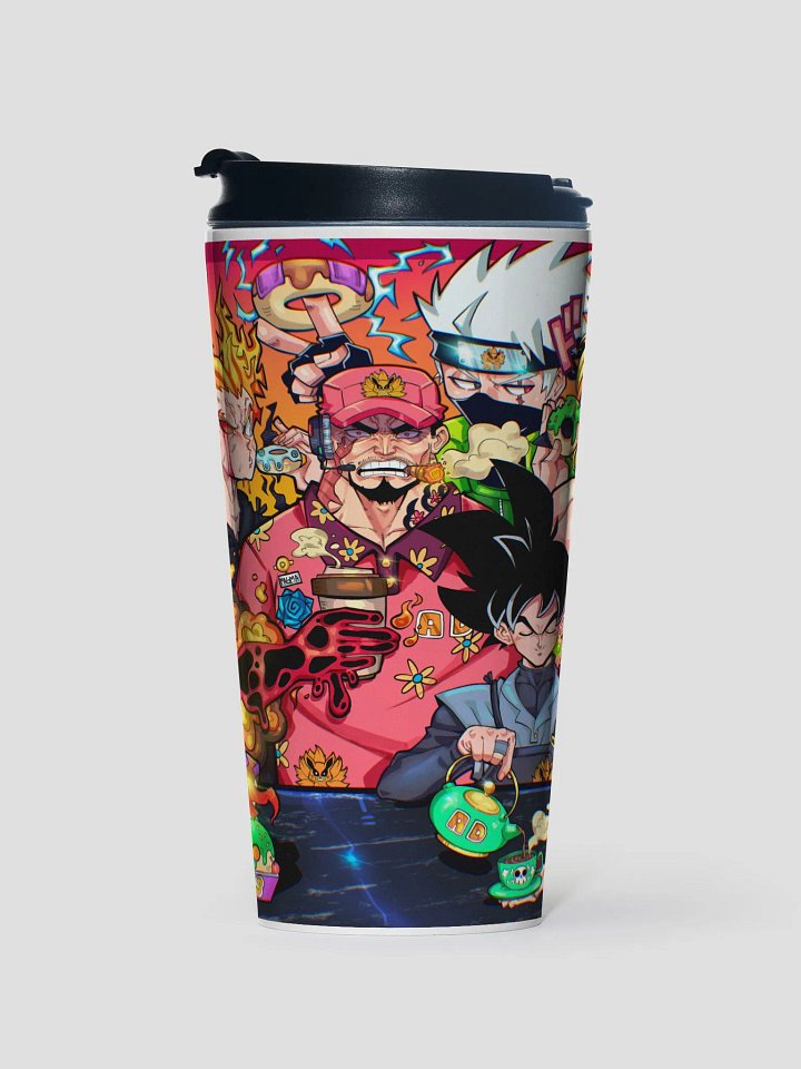 Anime Donuts Stainless Steel Travel Mug product image (1)