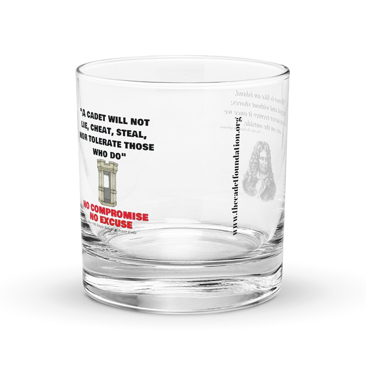 Honor Code Rocks Glass product image (2)