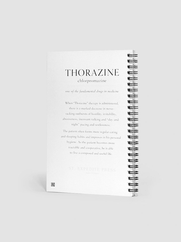 Vintage Thorazine Pharmaceutical Merch Pad product image (2)