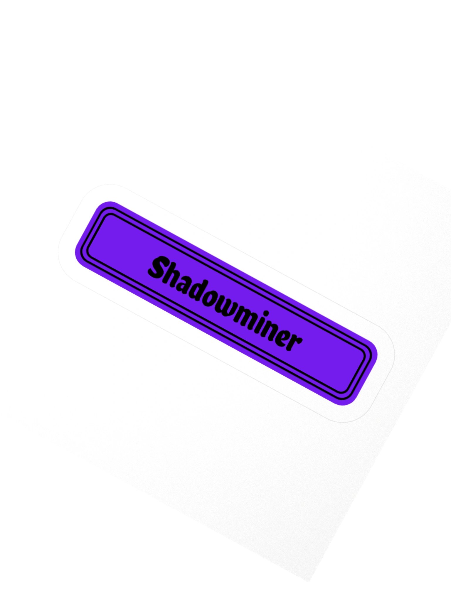 Shadowminer Sticker product image (5)