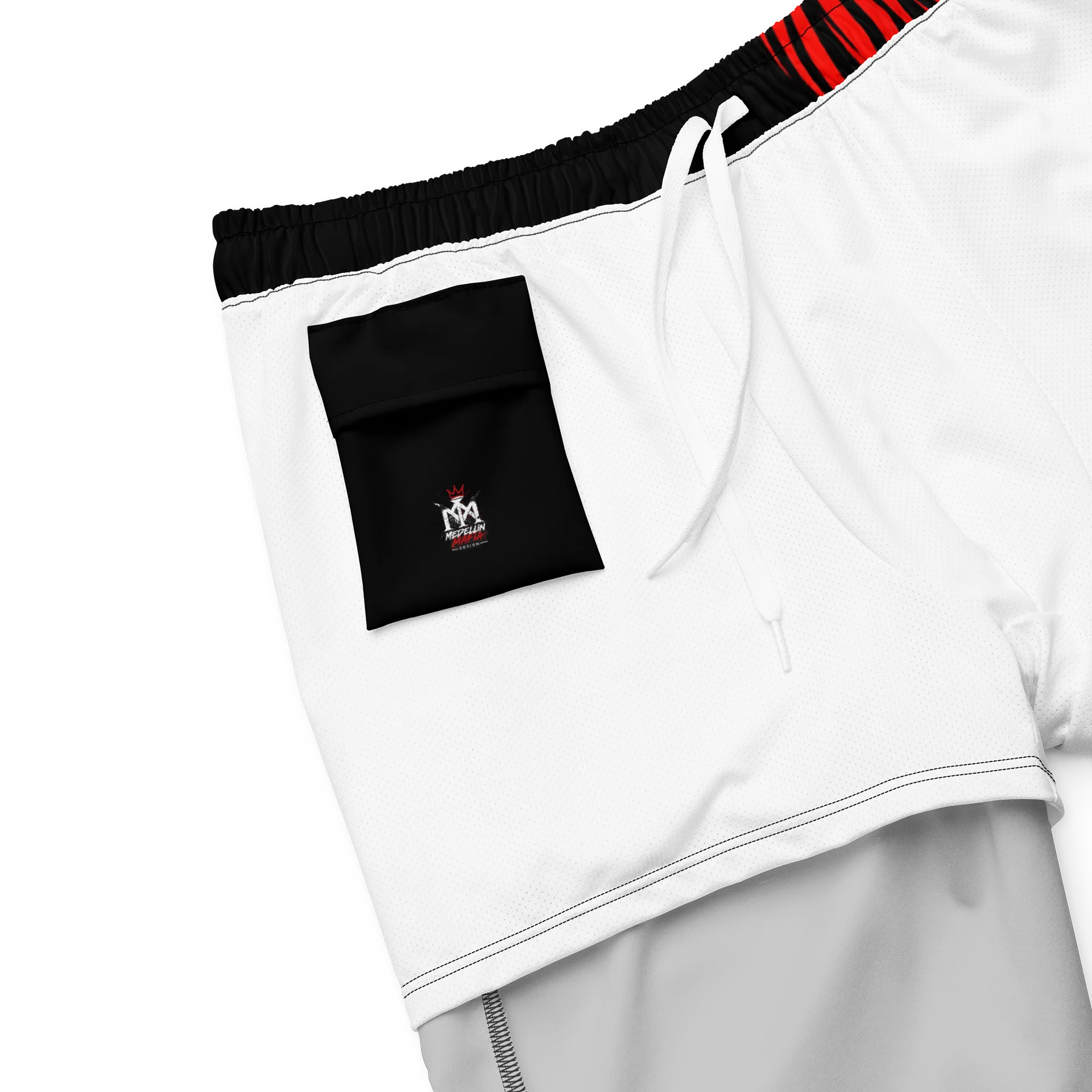 Red Mane Lion Swim Trunks product image (8)