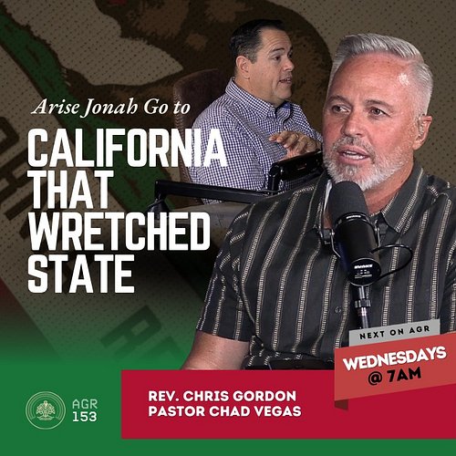 Arise Jonah Go to CA that Wretched State w/ Pastor Chad Vegas
~ Wednesday at 7am, we'll be live in the chat ~

Youtube: https...