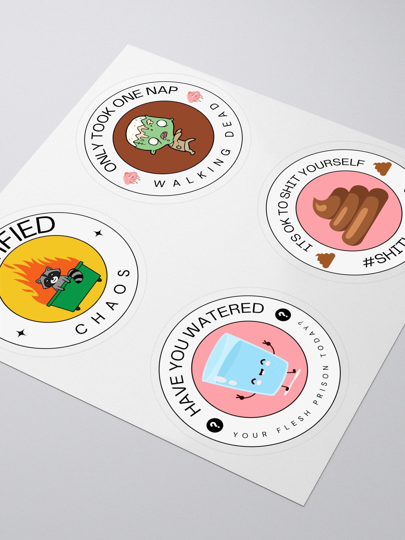 Chaotic Kiss Cut Sticker Set vol.1 product image (3)