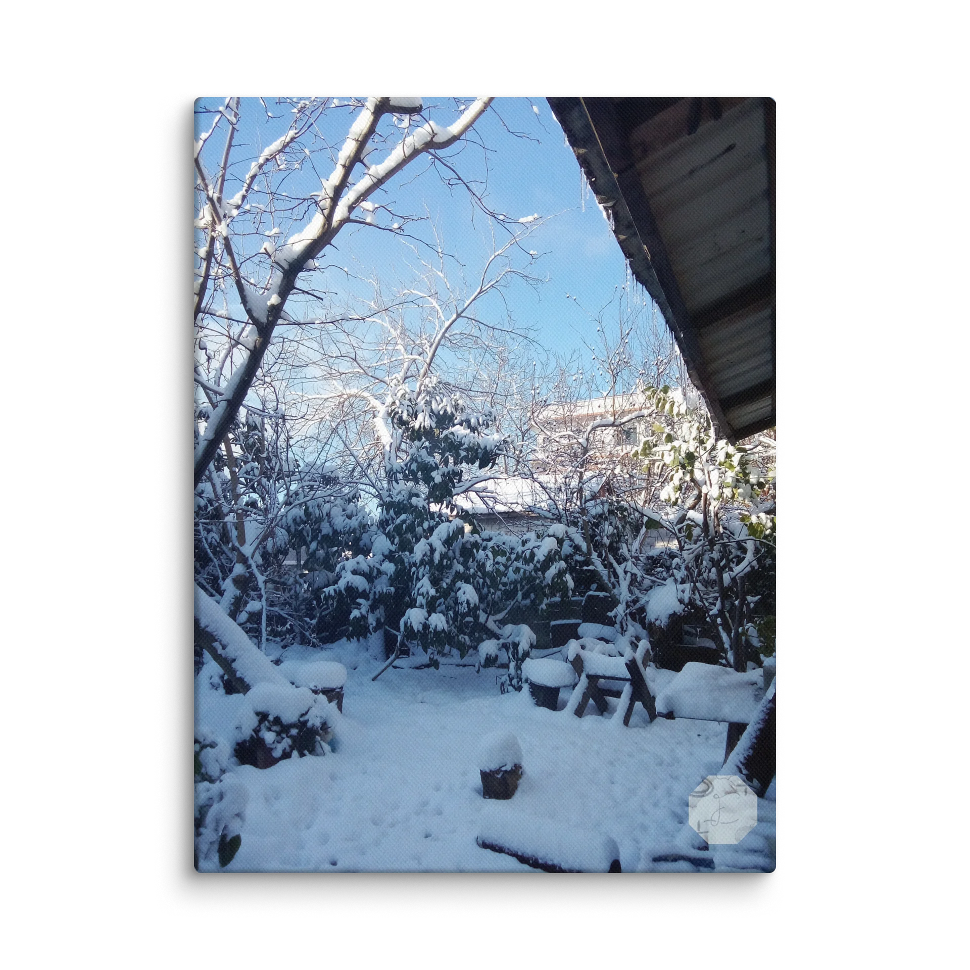 Azure Winter – Fine Art Canvas product image (2)