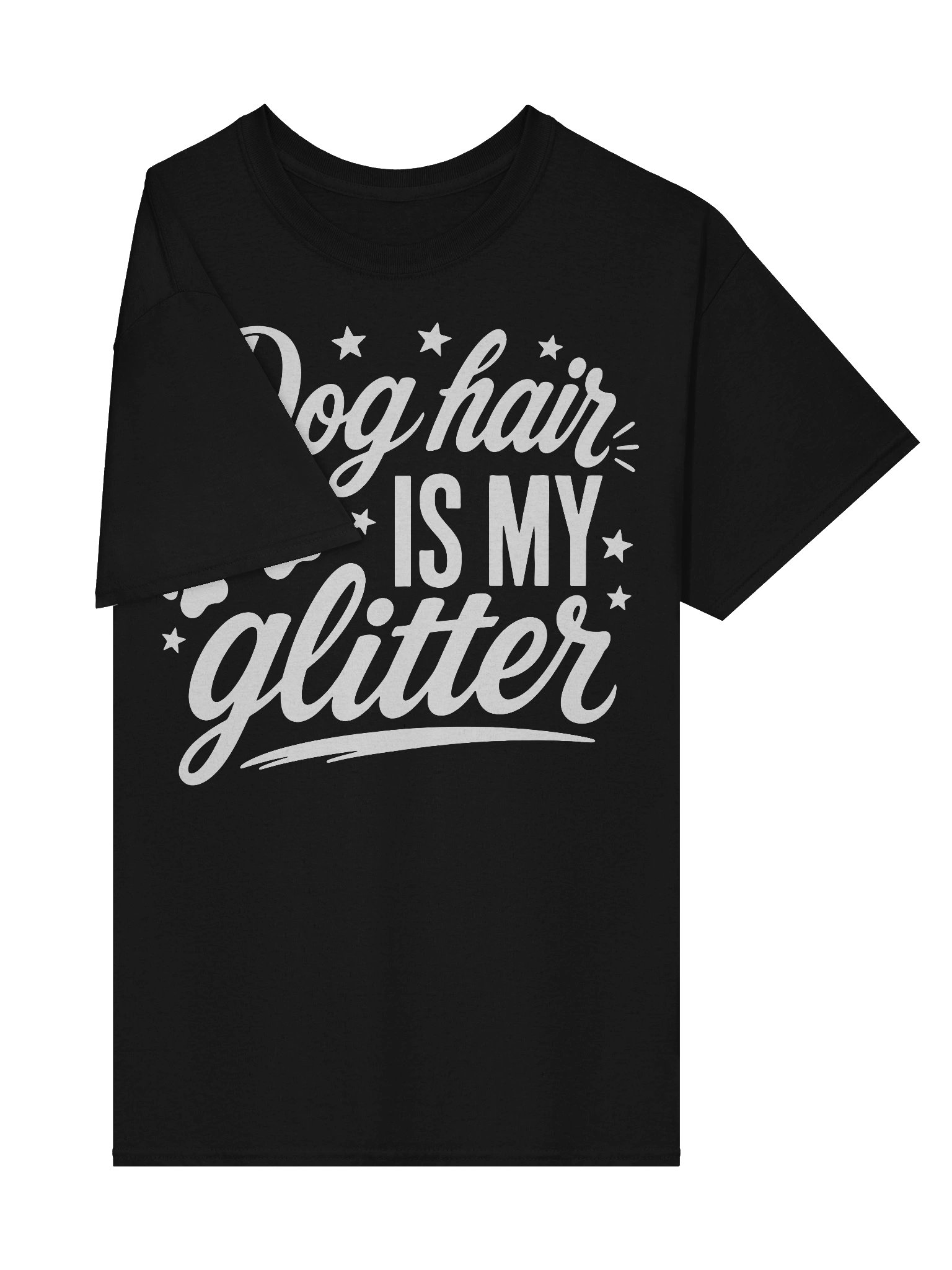 Dog Hair Is My Glitter Funny Lover Gift T-Shirt product image (4)