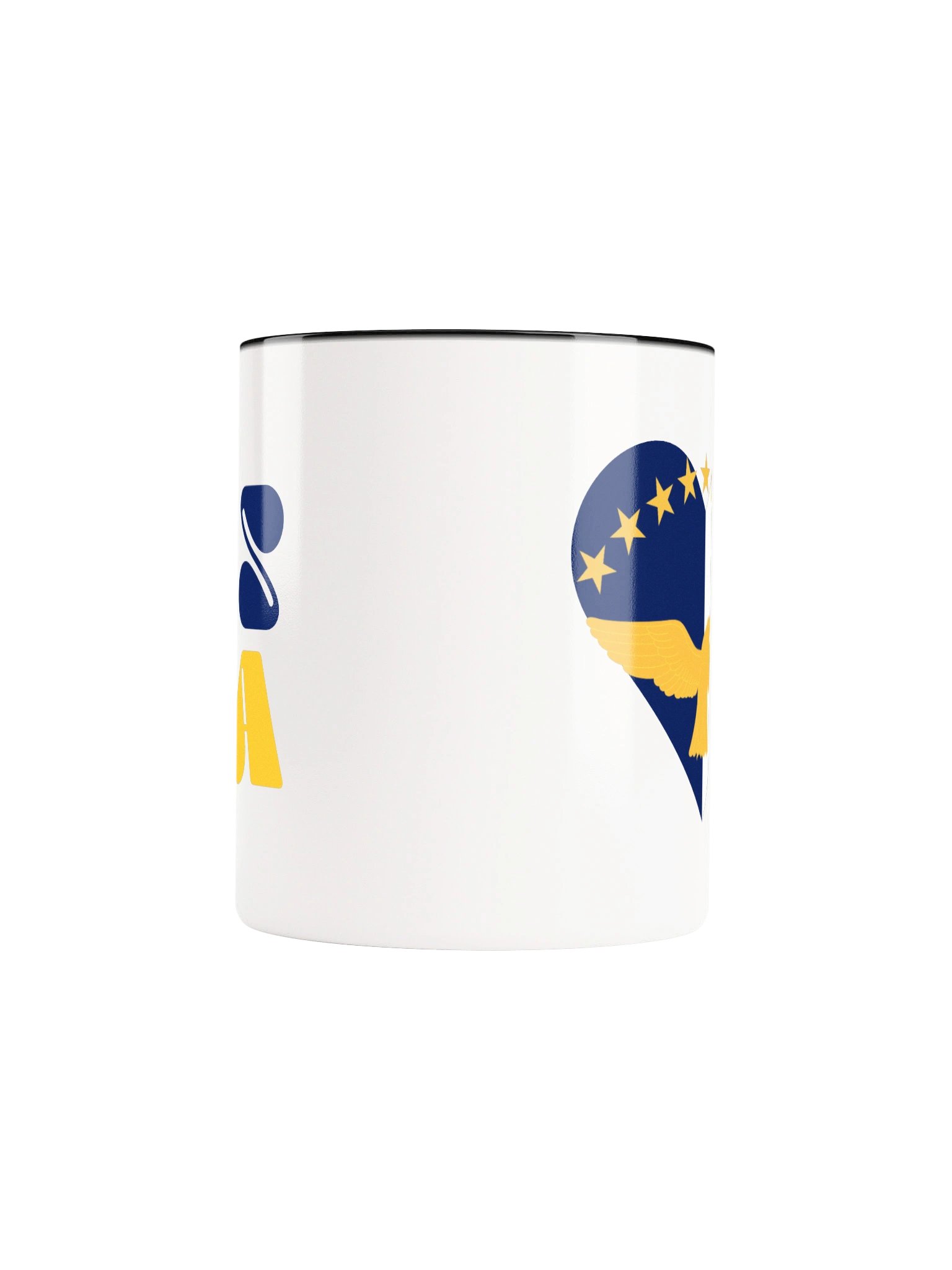 mais fica curly (azores) flag heart mug product image (84)