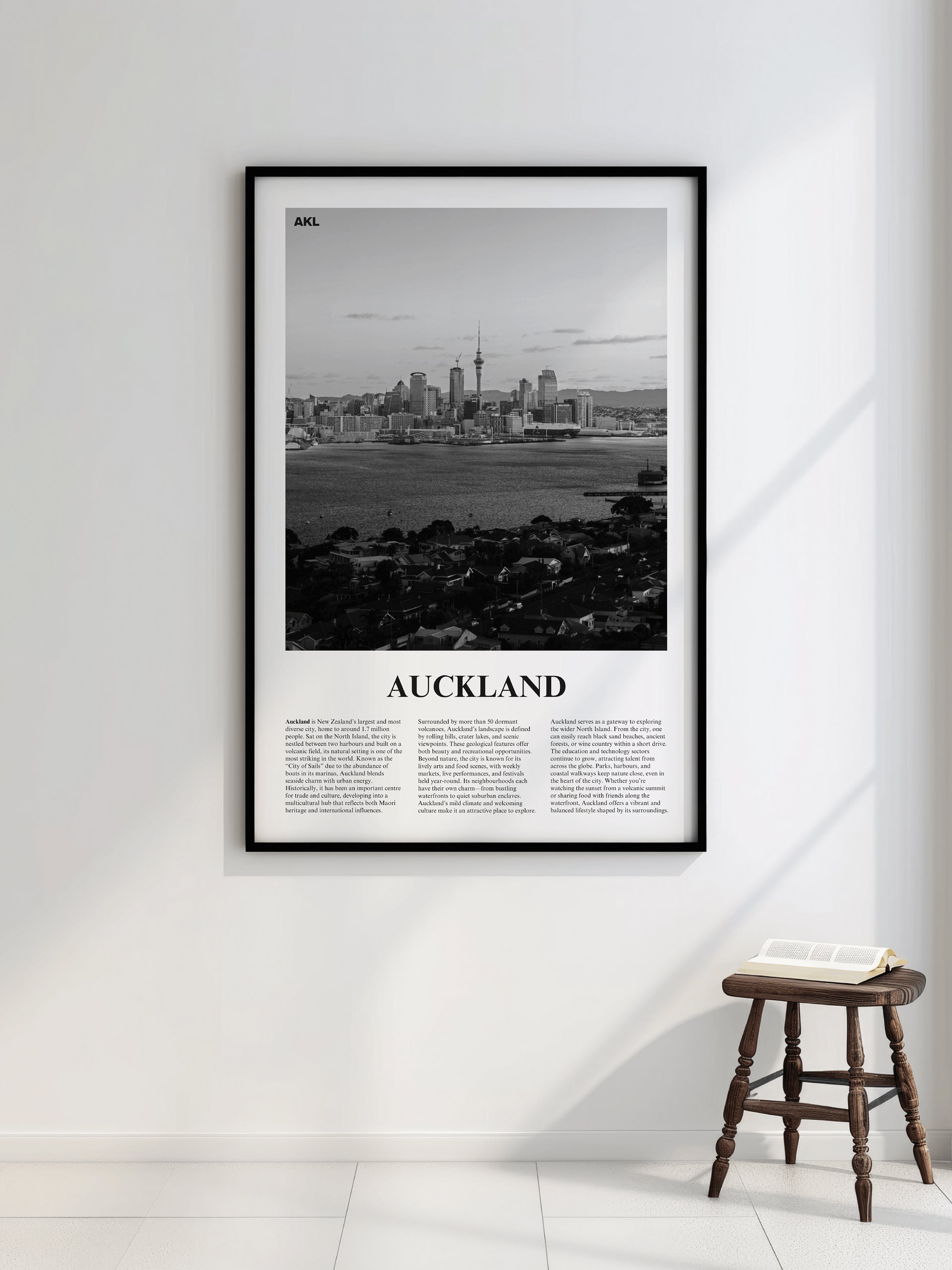 Auckland 01 Newspaper Poster product image (2)