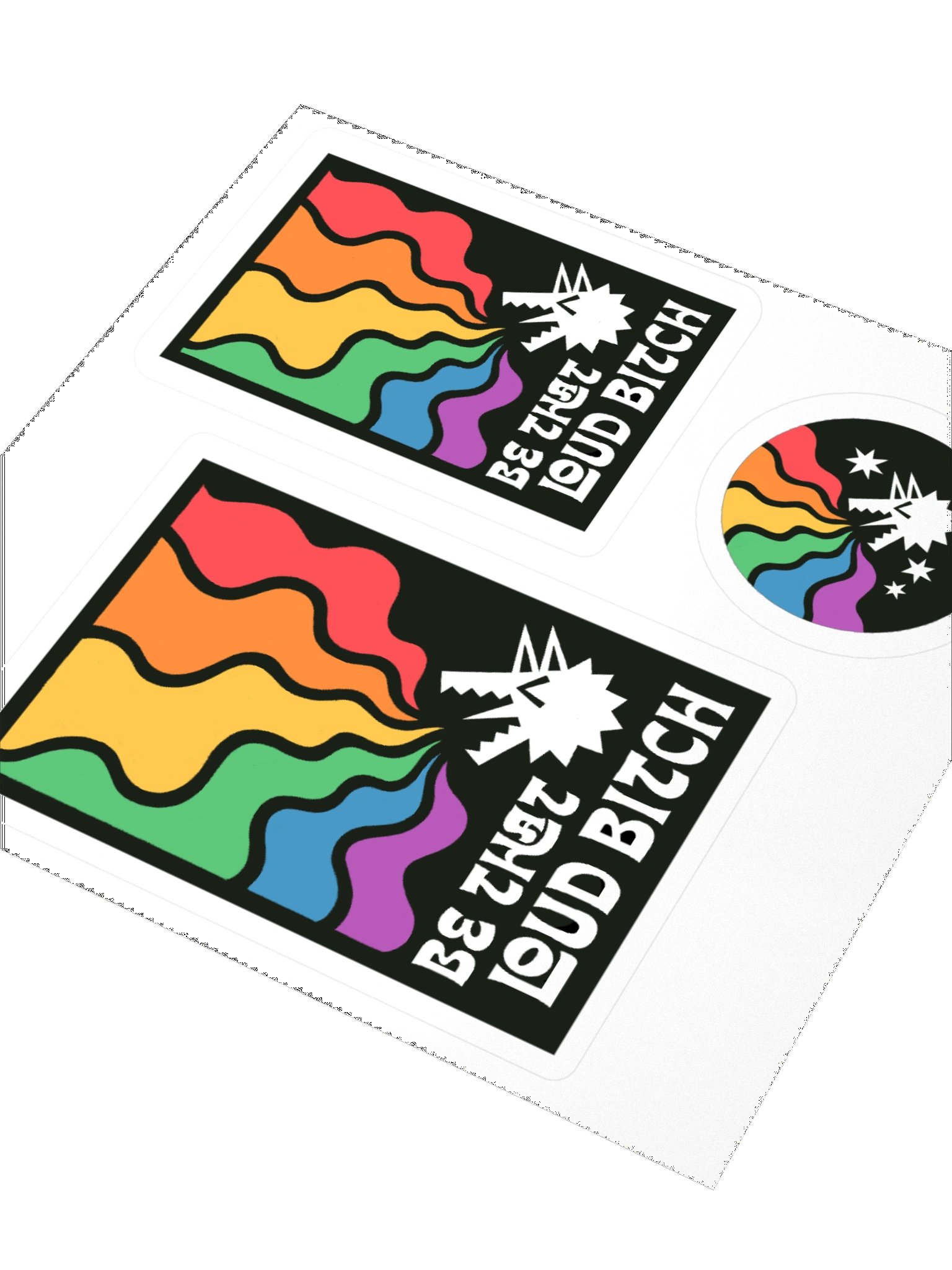 "Be That Loud Bitch" stickers product image (3)