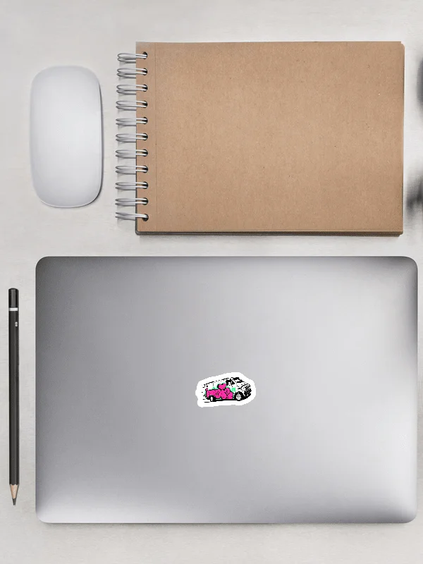 VANDAL VAN STICKER product image (3)