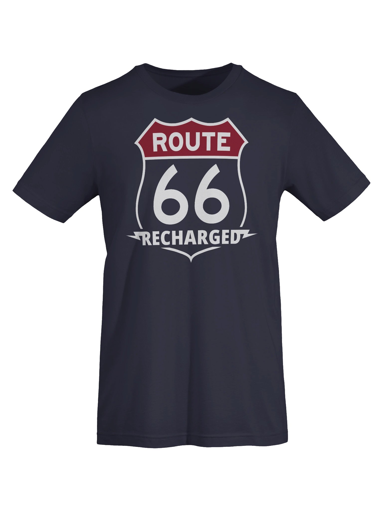Route 66 Recharged Colored Shield Red of Blue (Unisex) product image (40)