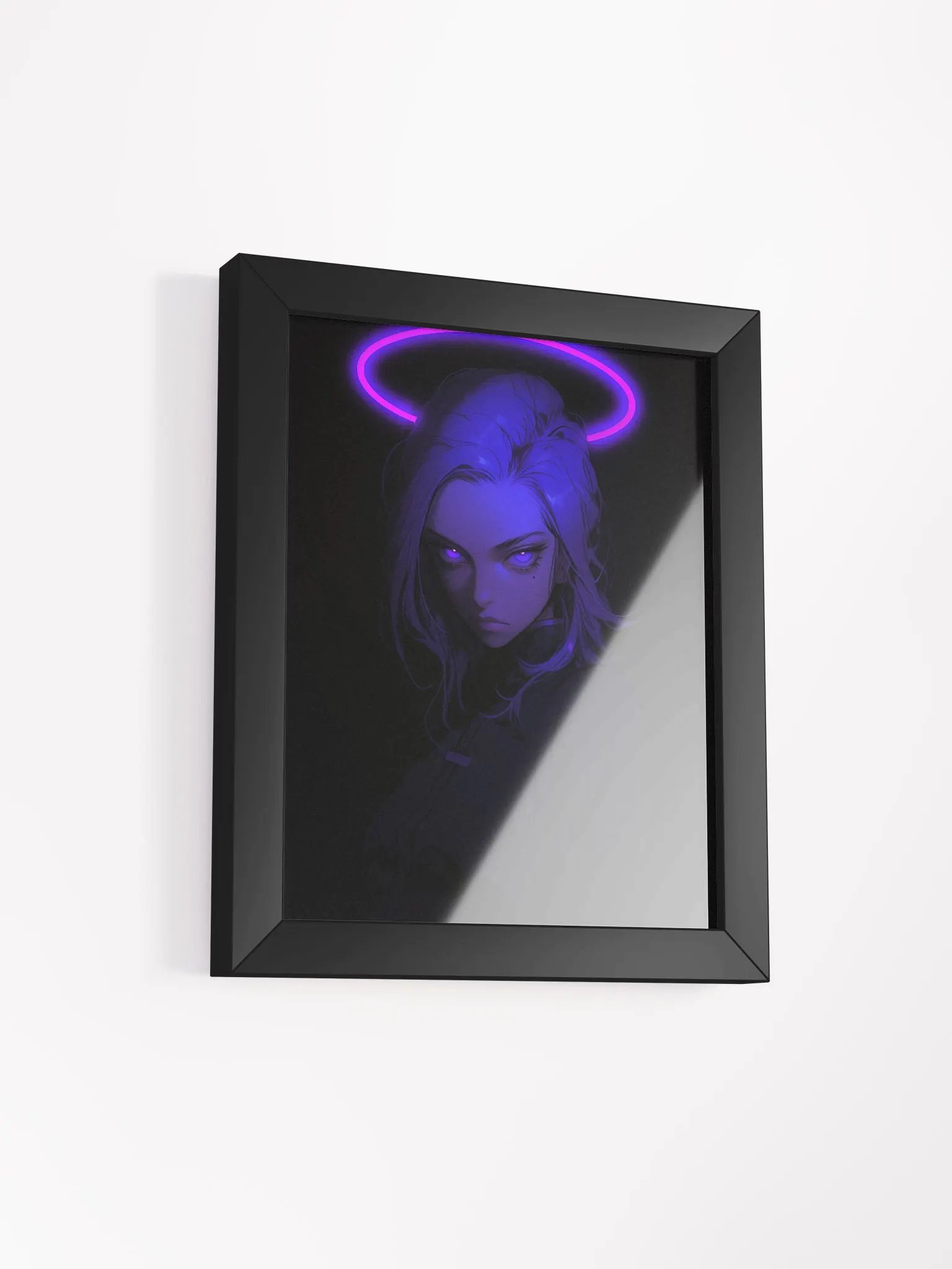 Framed Purple Ethereal Halo Poster product image (30)
