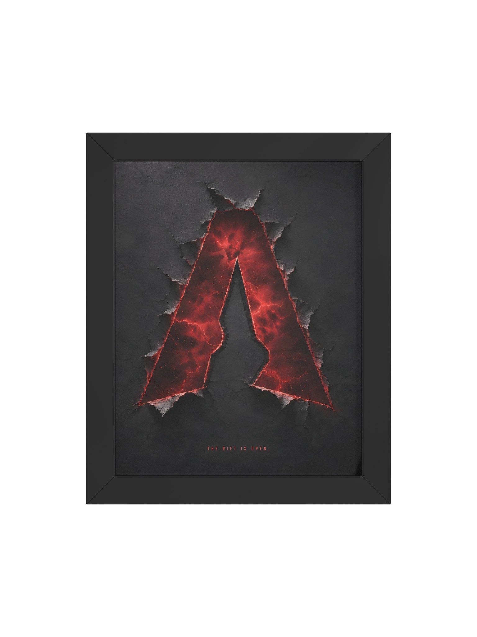 CASE FILE 001: THE RIFT — Framed Print product image (11)