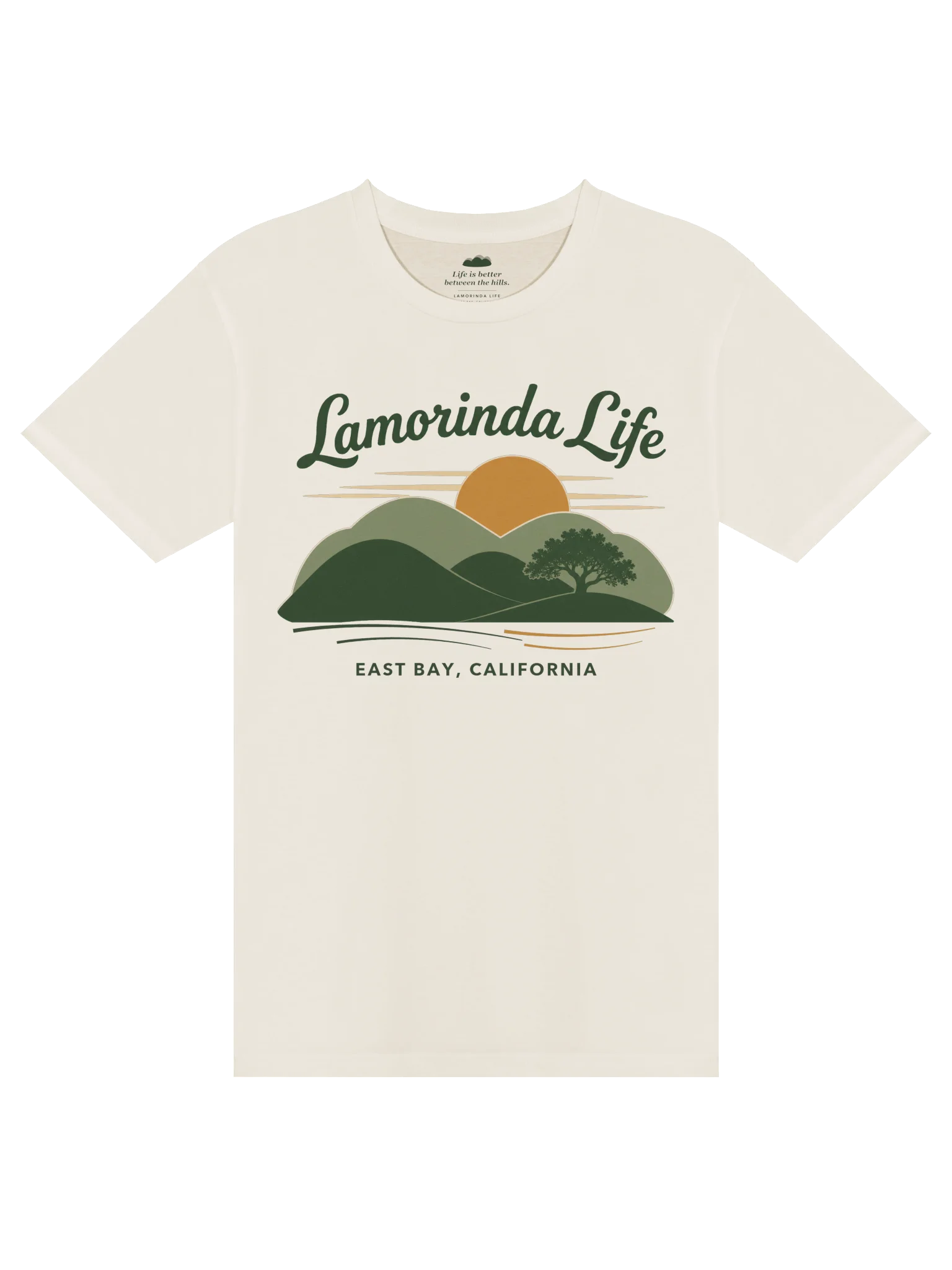 Lamorinda Life Rolling Hills T-Shirt | Light product image (1)