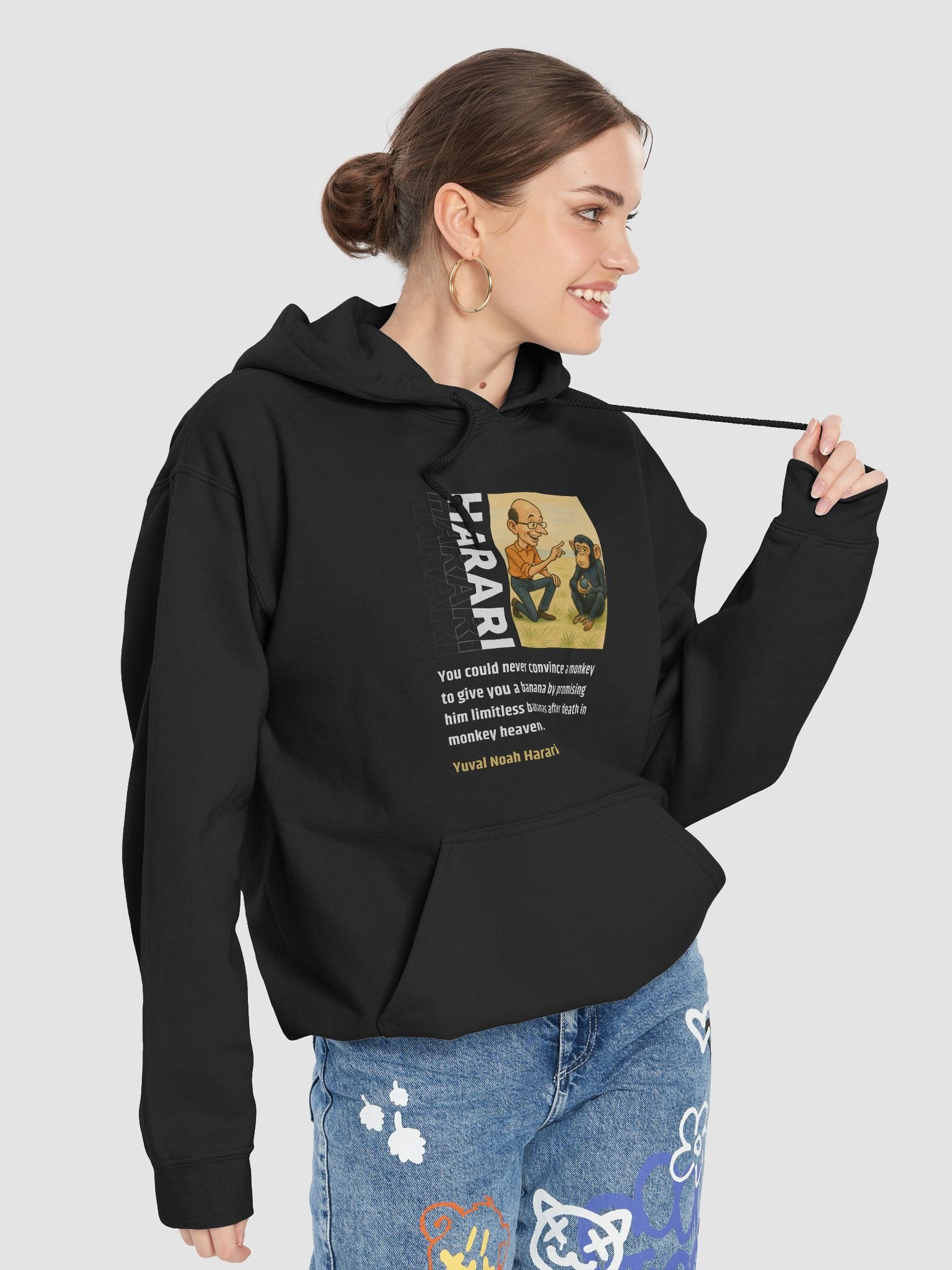 Yuval Noah Harari Hoodie product image (67)