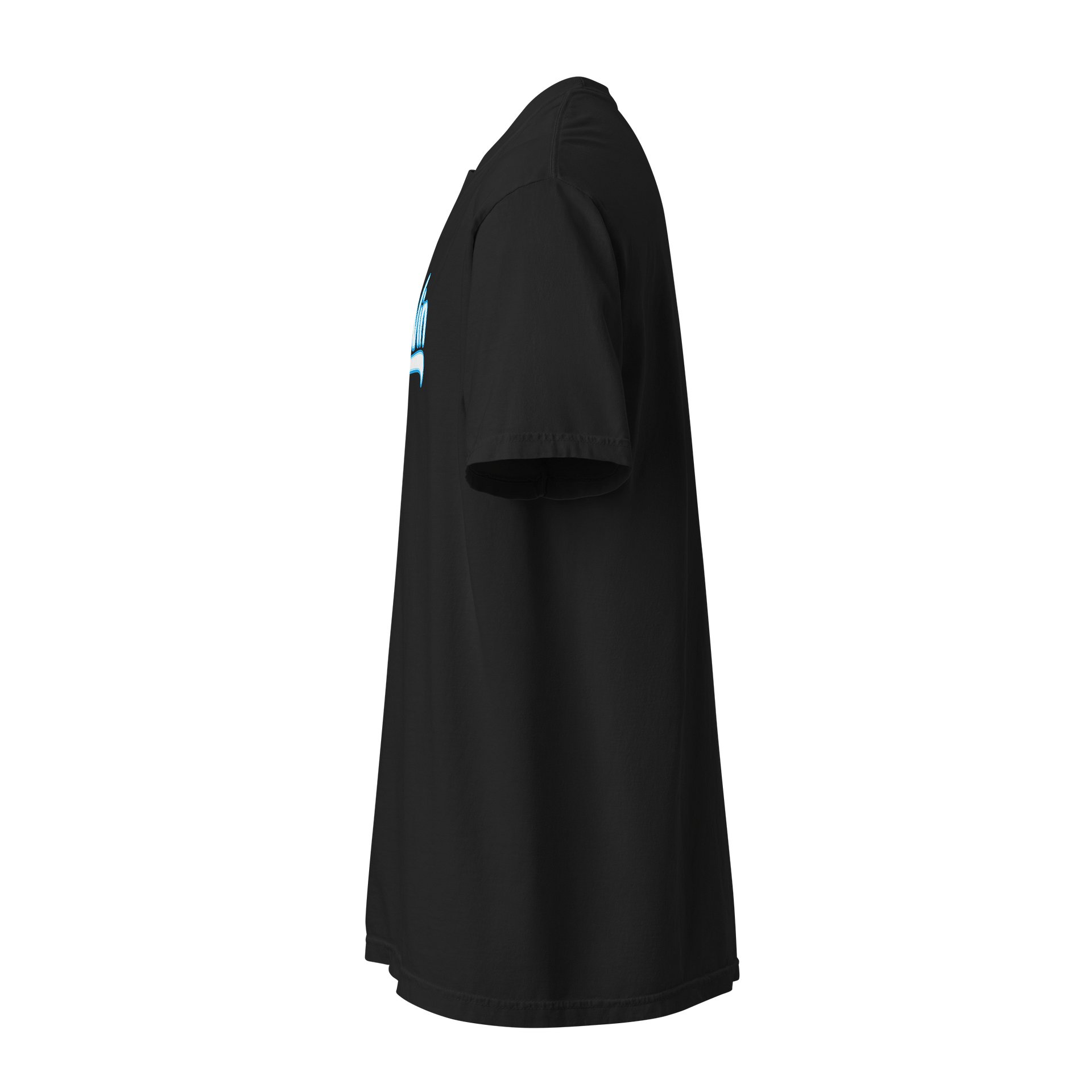 T-Shirt noir « La Win » blanc/bleu ciel product image (2)