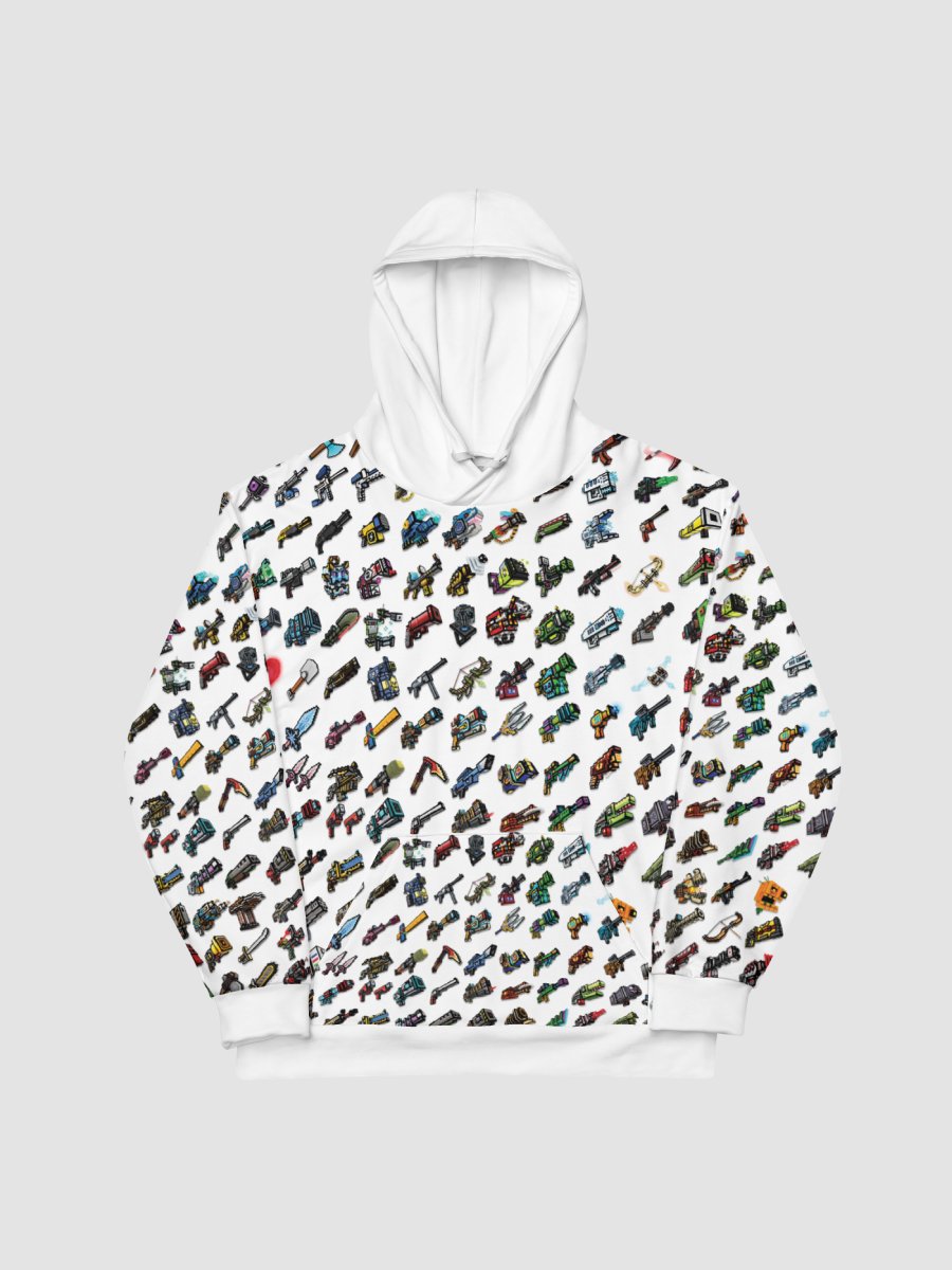 All-Over Pixel Gun Print Hoodie product image (1)