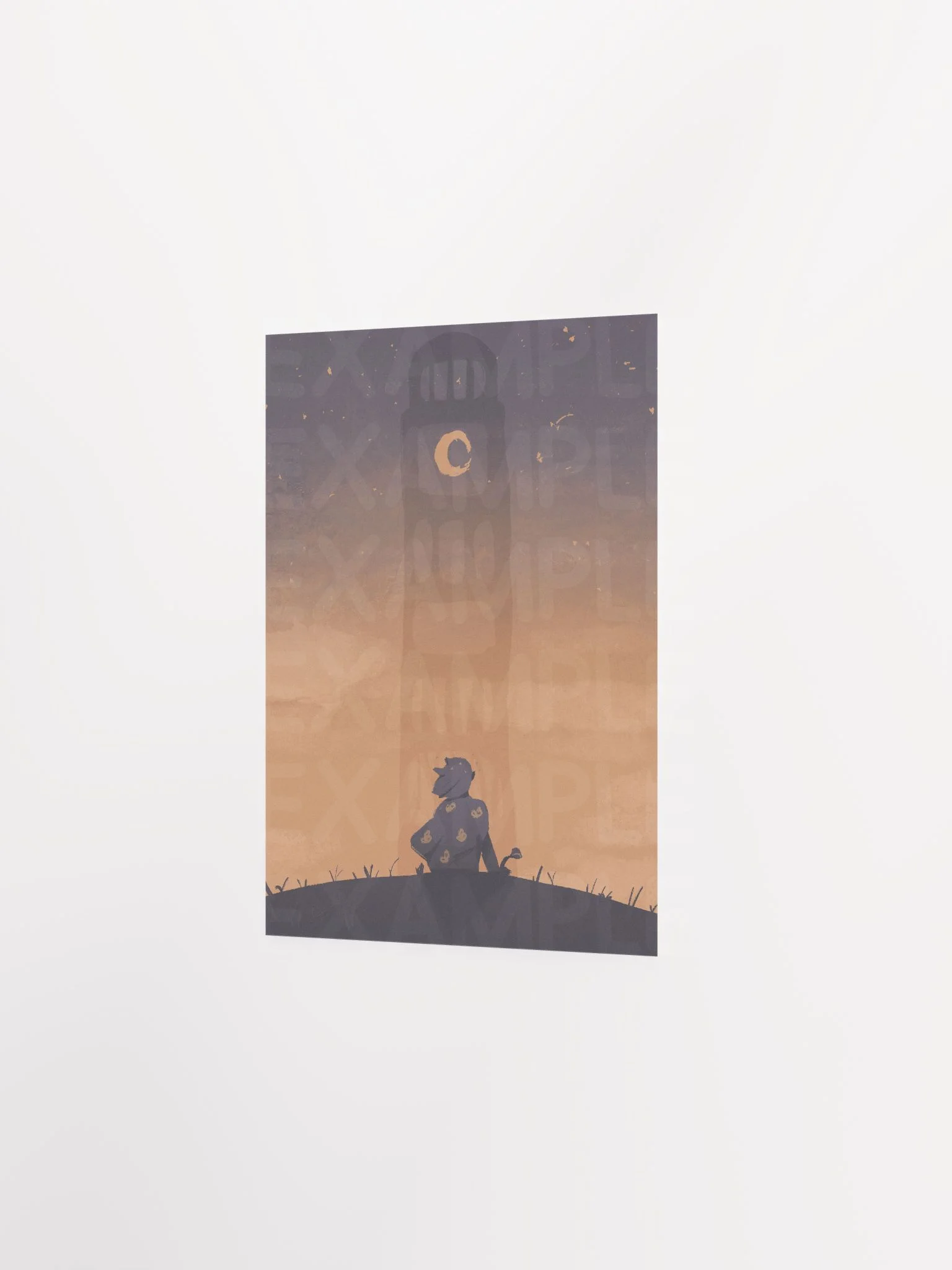 "Tower Watching" Print product image (2)