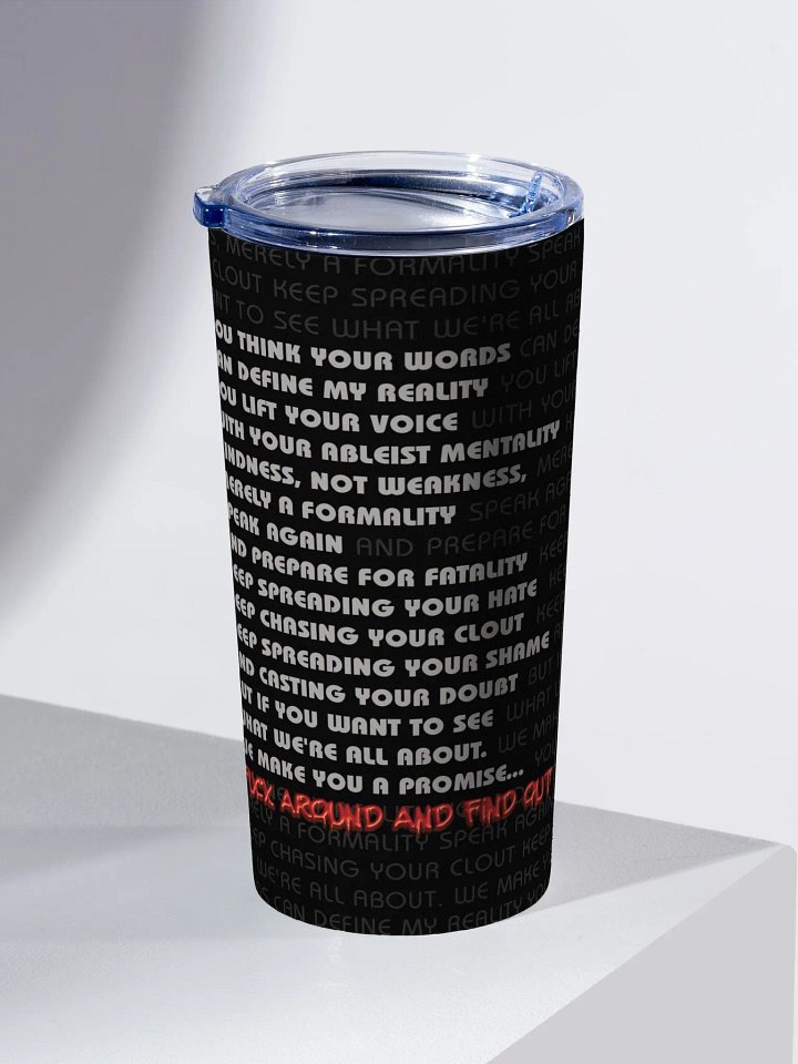 FAAFO Tumbler product image (2)