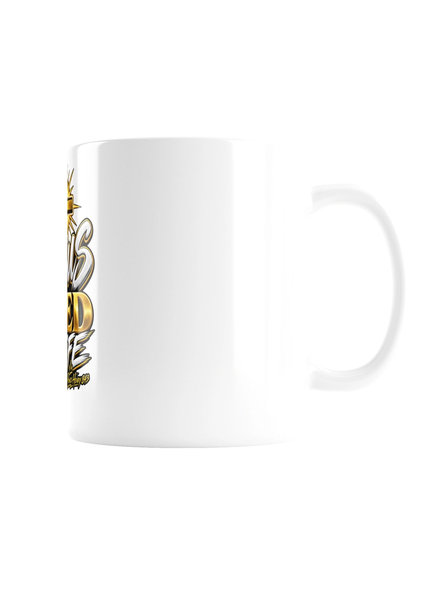 Jesus Saved My Life Mug — Christian Coffee Mug | Prince Henry 843