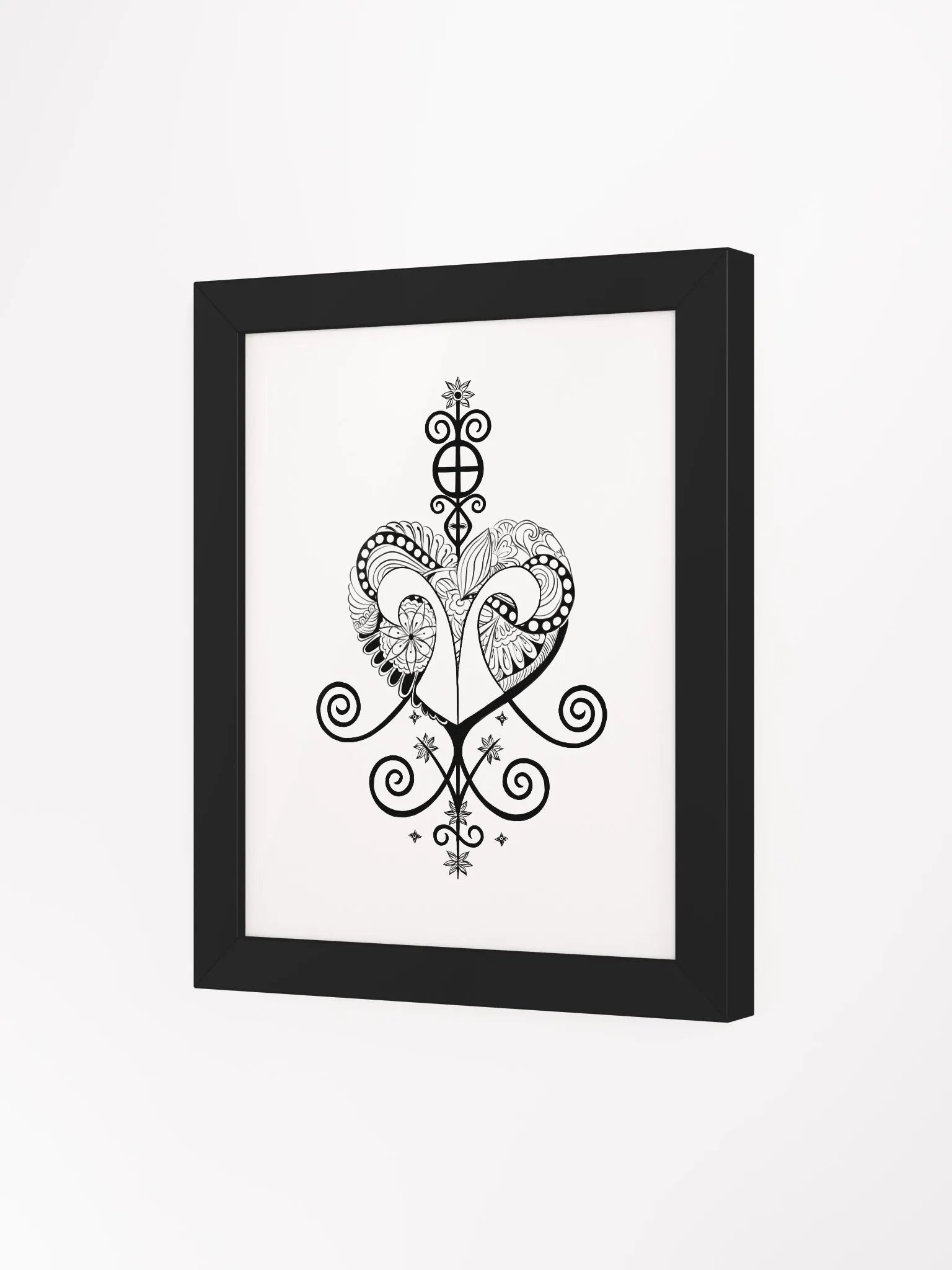 Frame with Erzulie Freda vèvè product image (3)